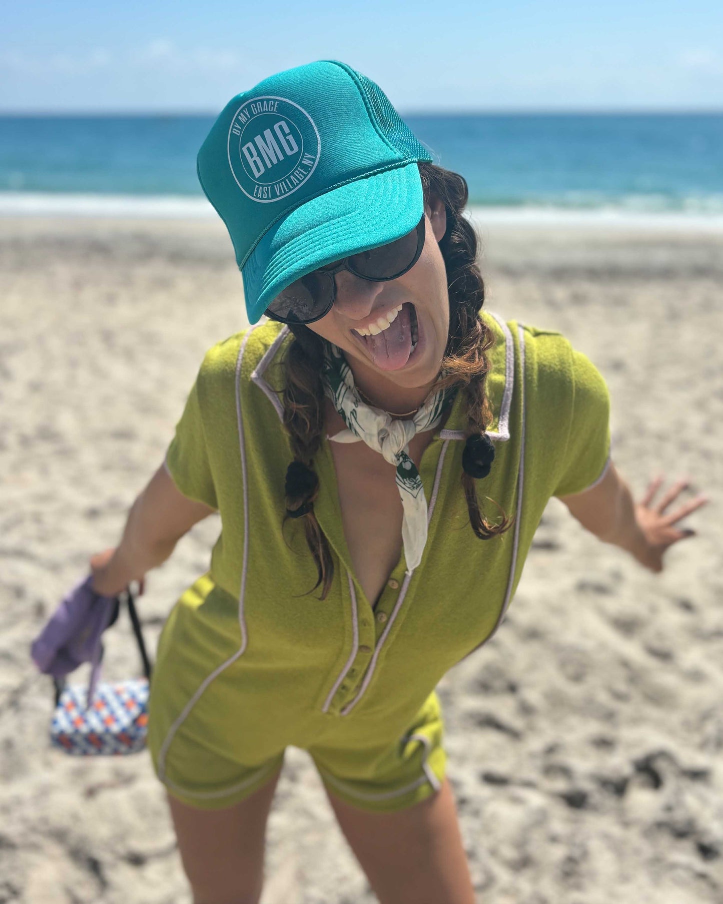 Teal BMG Classic Trucker Hat