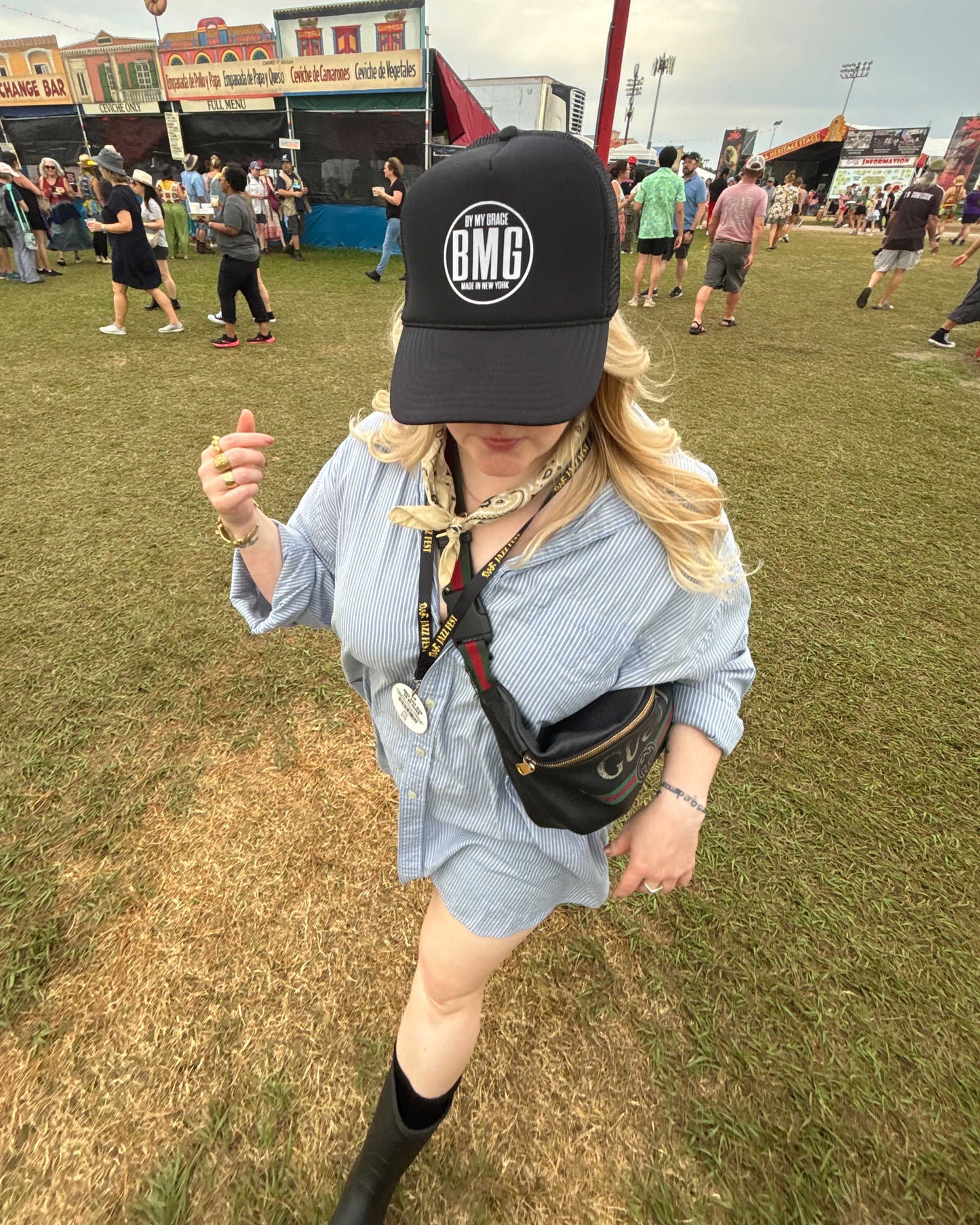 Teal BMG Classic Trucker Hat
