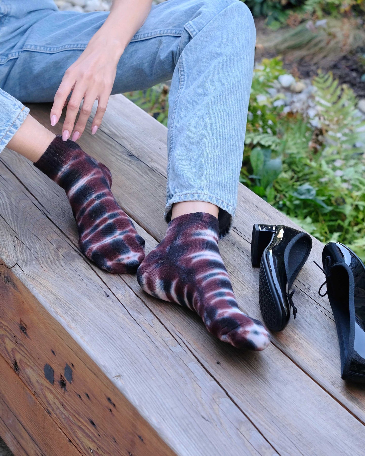 Chocolate Quarter Sock