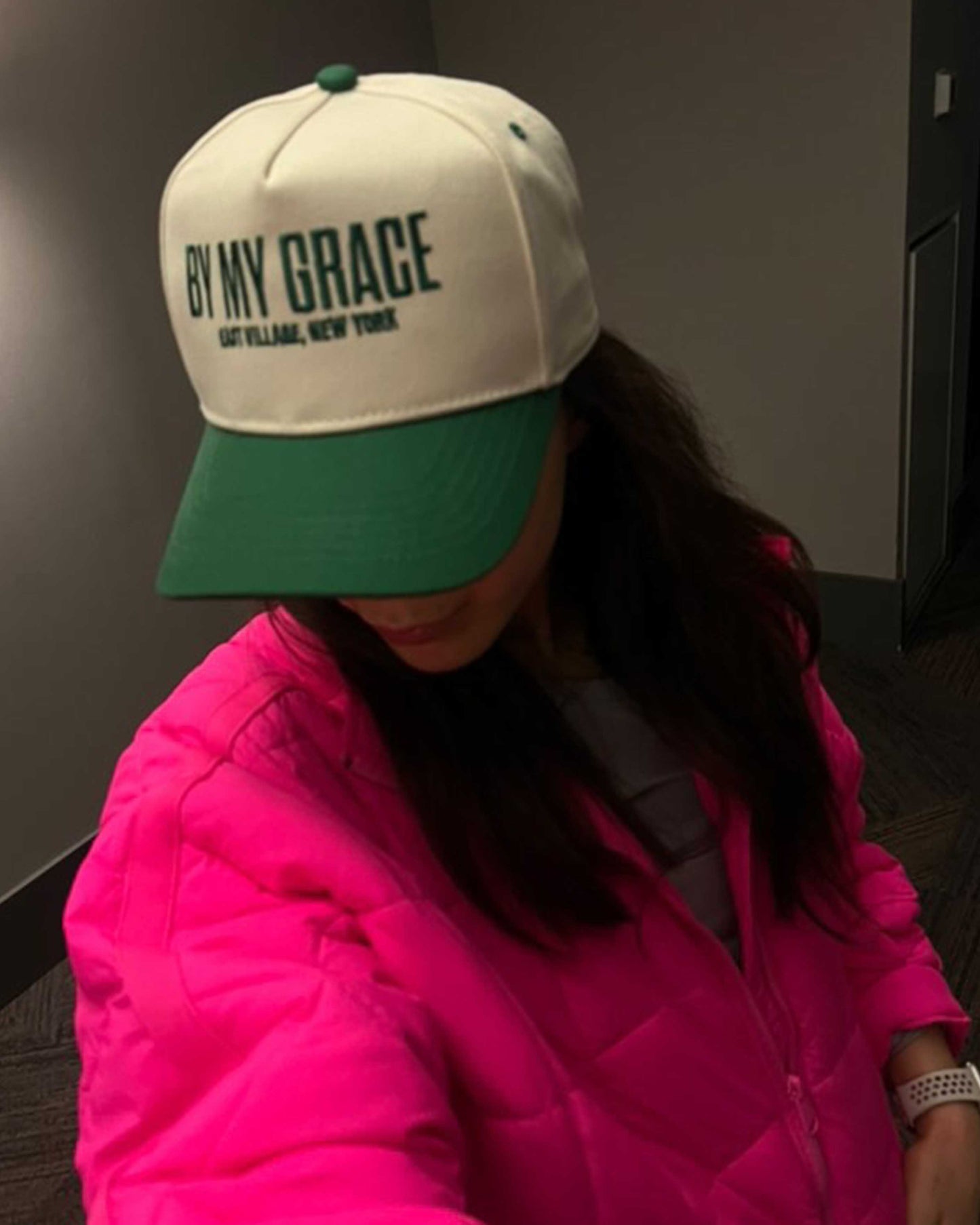 Embroidered BMG Cap- FOREST