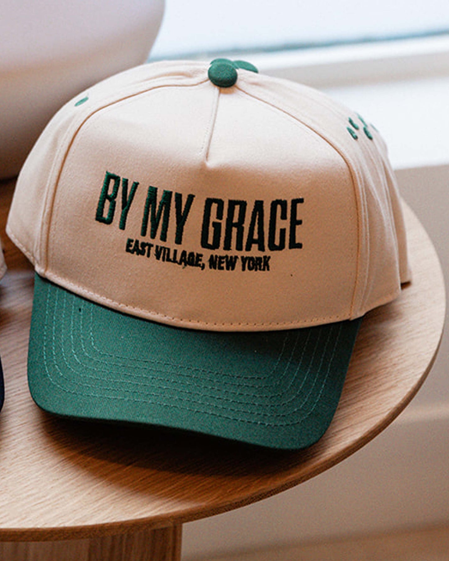 Embroidered BMG Cap- FOREST